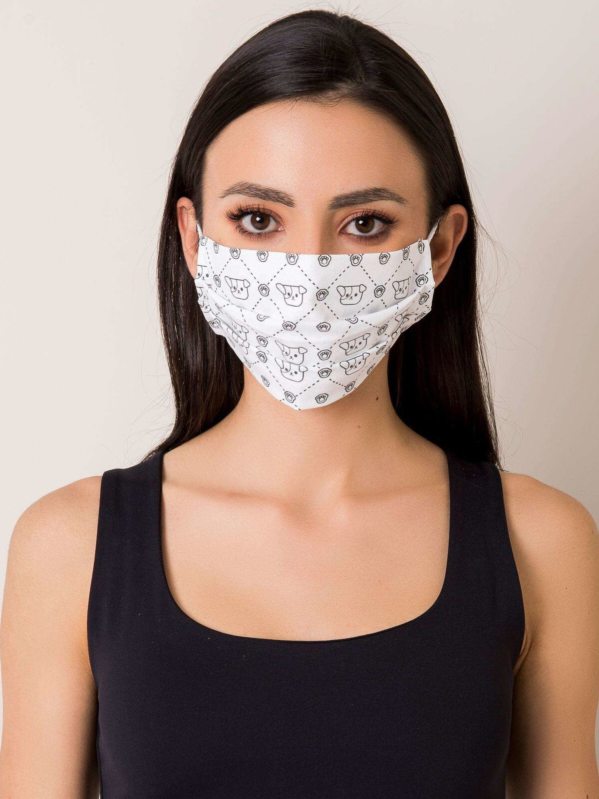 Защитная маска-KW-MO-JK105 - белая