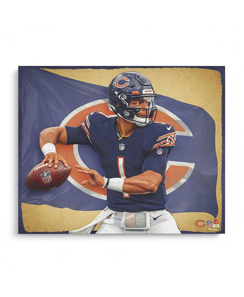 Fanatics Authentic justin Fields Chicago Bears Unsigned 16