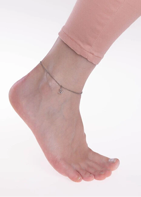 Silver anklet with Vesper anchor ZTD26509