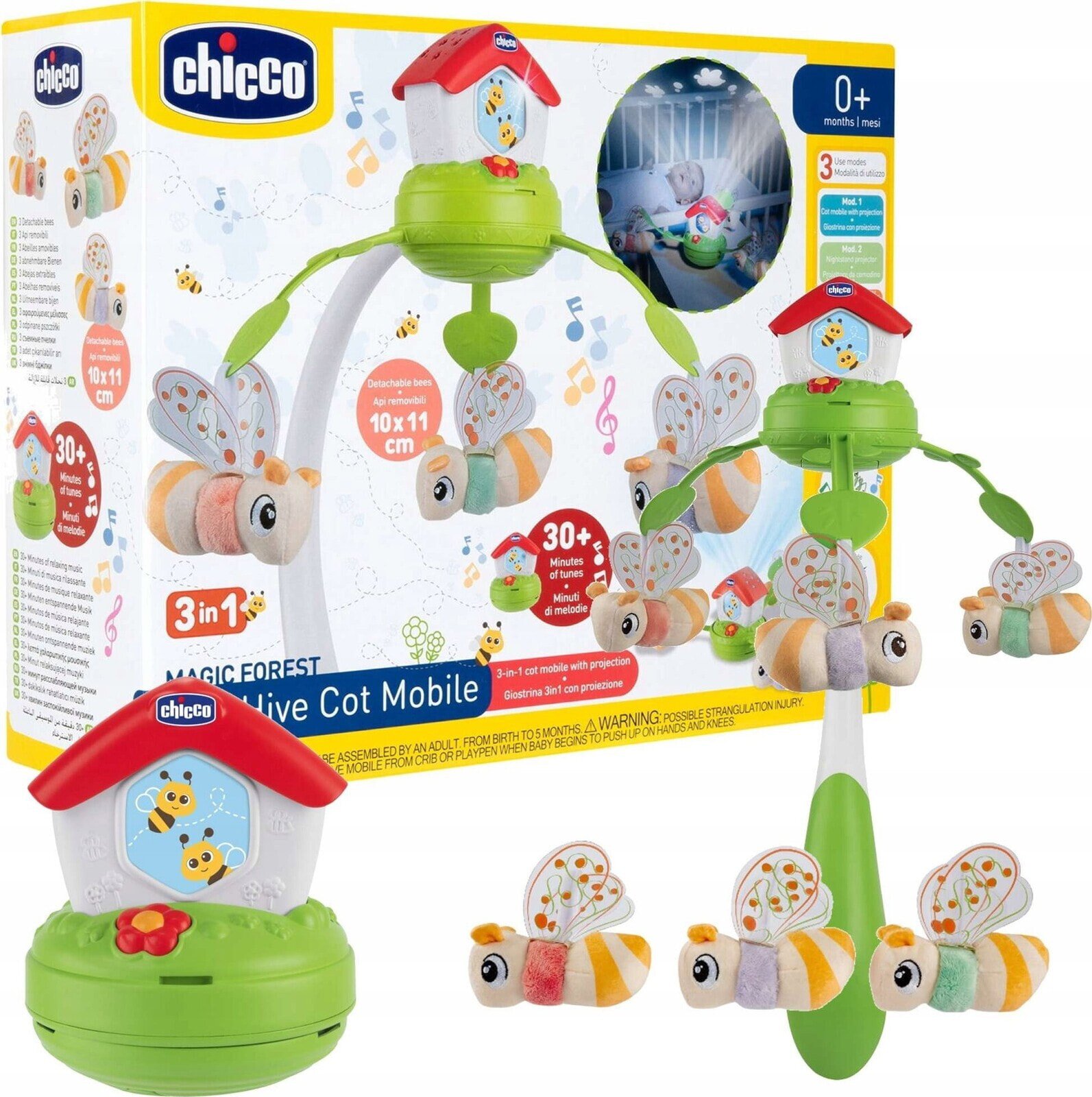 Chicco Magic Forest Pszczółki 3w1