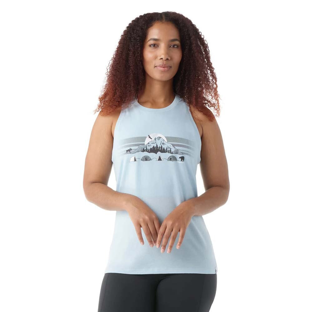 SMARTWOOL Mountain Moonlight Graphic sleeveless T-shirt