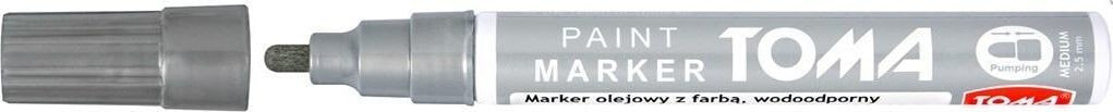 Toma OIL MARKER TIP 2.5 MM SILVER TO-440Z96