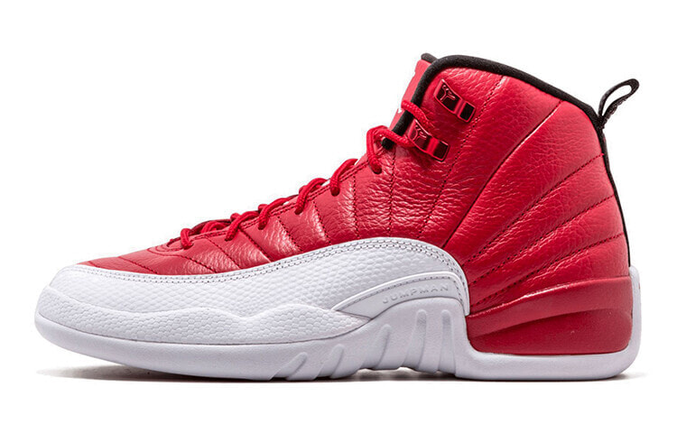 Jordan Air Jordan 12 Retro Gym Red 高帮 复古篮球鞋 GS 白红 / Кроссовки Jordan Air Jordan 12 Retro Gym Red GS 153265-600