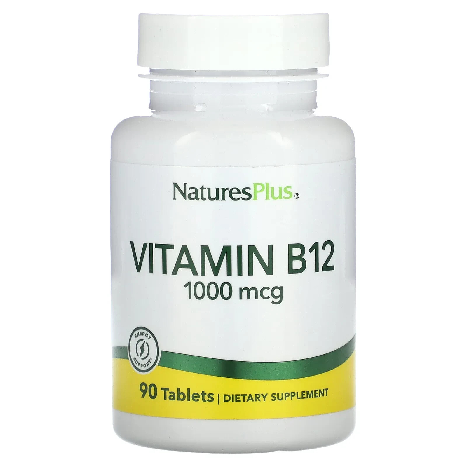 Vitamin B12, 1,000 mcg, 90 Tablets
