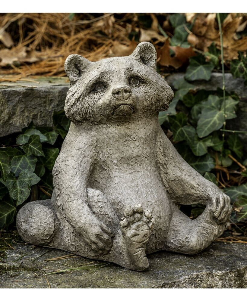 Ricky Racoon Garden Statue