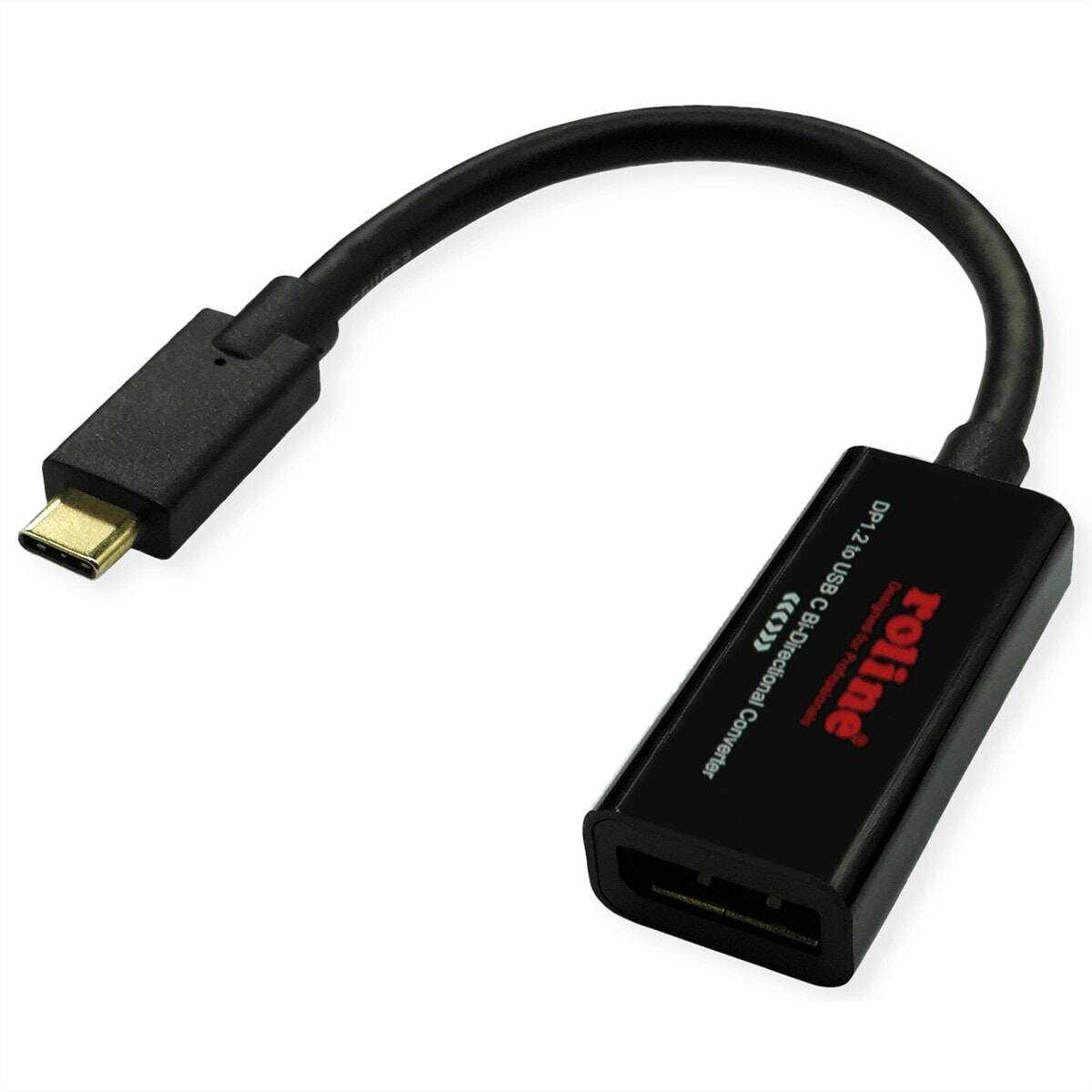 ROLINE 11.04.5957-10 - 3.2 Gen 1 (3.1 Gen 1) - USB Type-C - DisplayPort output - 3840 x 2160 pixels