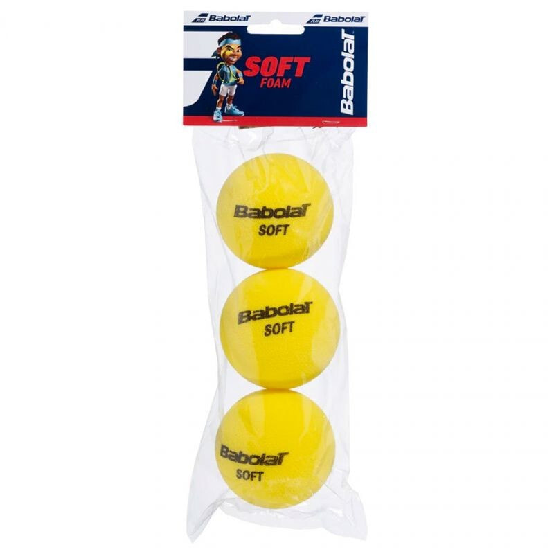 Мячи теннисные Babolat Soft Foam 3 шт 501058