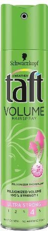 Schwarzkopf Taft Volume Hairspray Лак, придающий объем волосам экстрасильной фиксации 250 мл