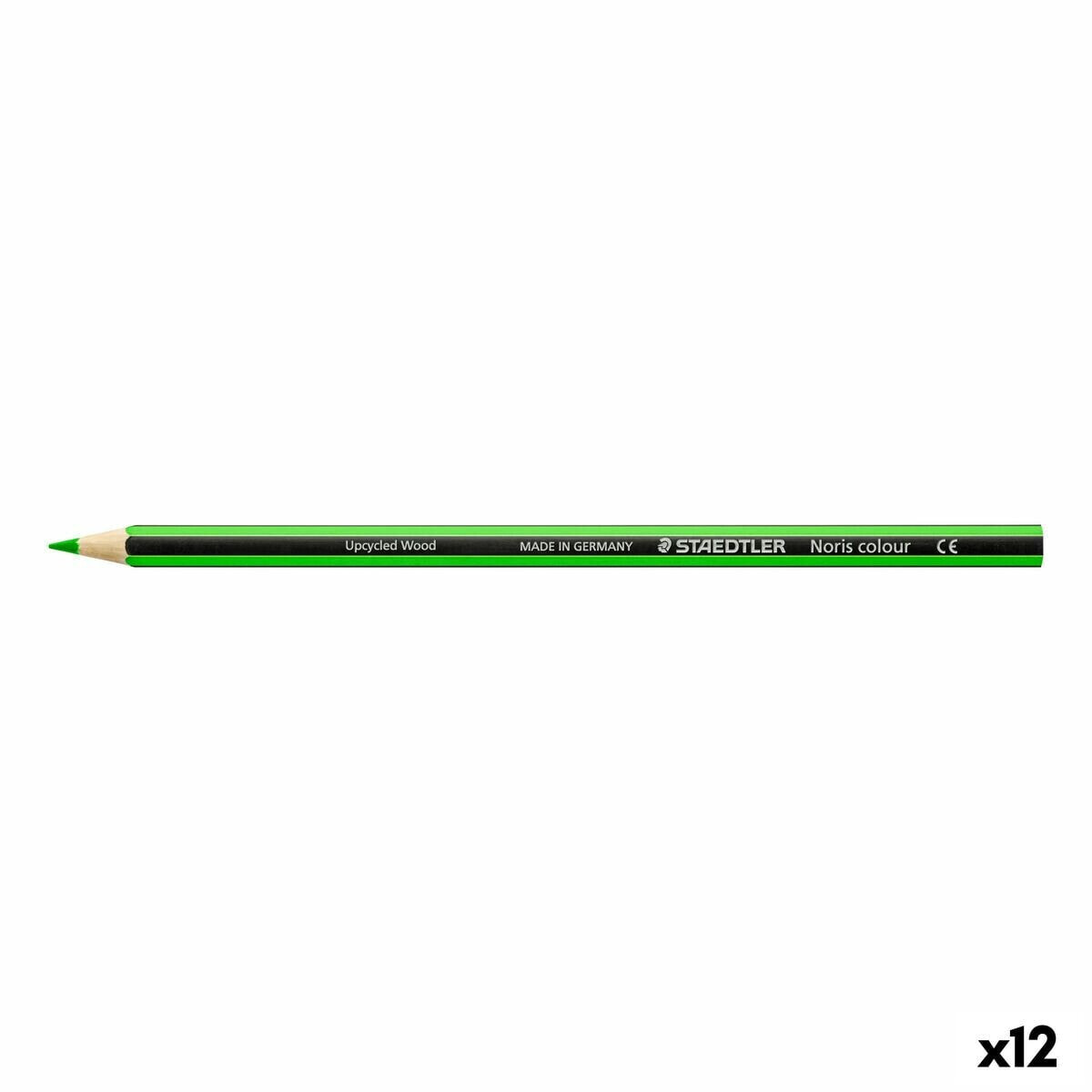 Colouring pencils Staedtler Wopex Light Green (12 Units)