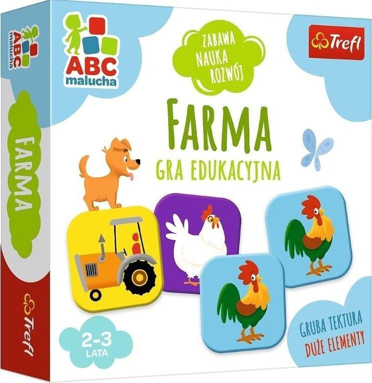 Trefl -GAME FARM ABC KIDS TREFL PUD