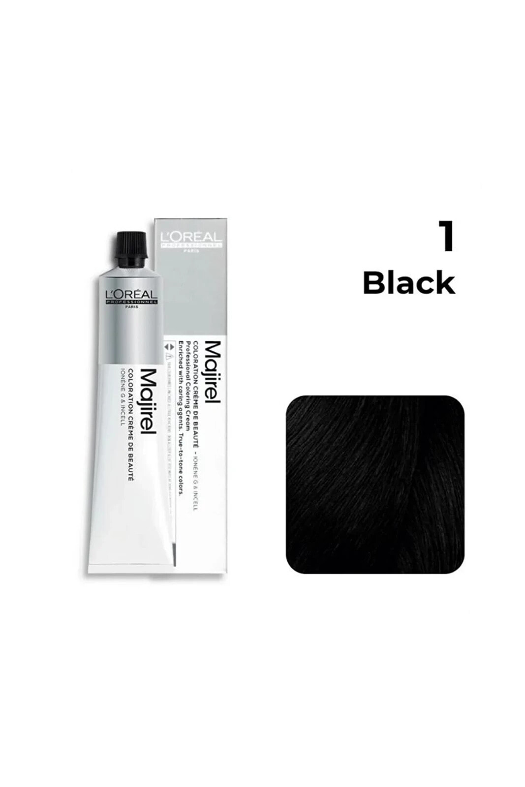 Orıjınal Yeni Ürün Loreal Majirel Saç Boyası 1 Black Siyah 50ml