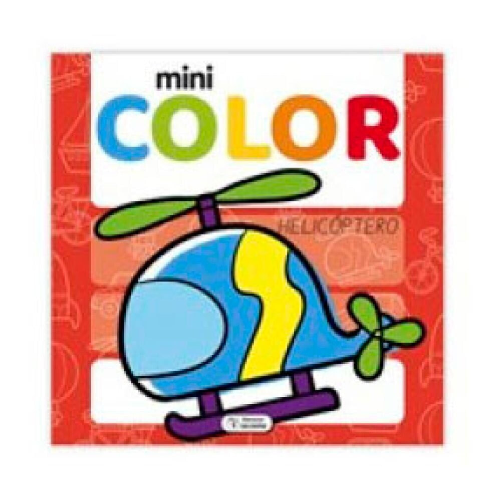 SALDAÑA Mini Colorear Book 16X16 72 Pages 4 Models