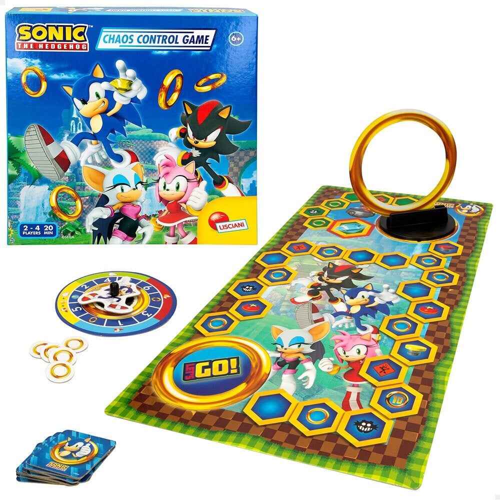 K3YRIDERS Sonic The Hedgehog Chaos Control Board Game K3YRIDERS купить от  2723 рублей в интернет-магазине ShopoTam, настольные игры для компании  K3YRIDERS