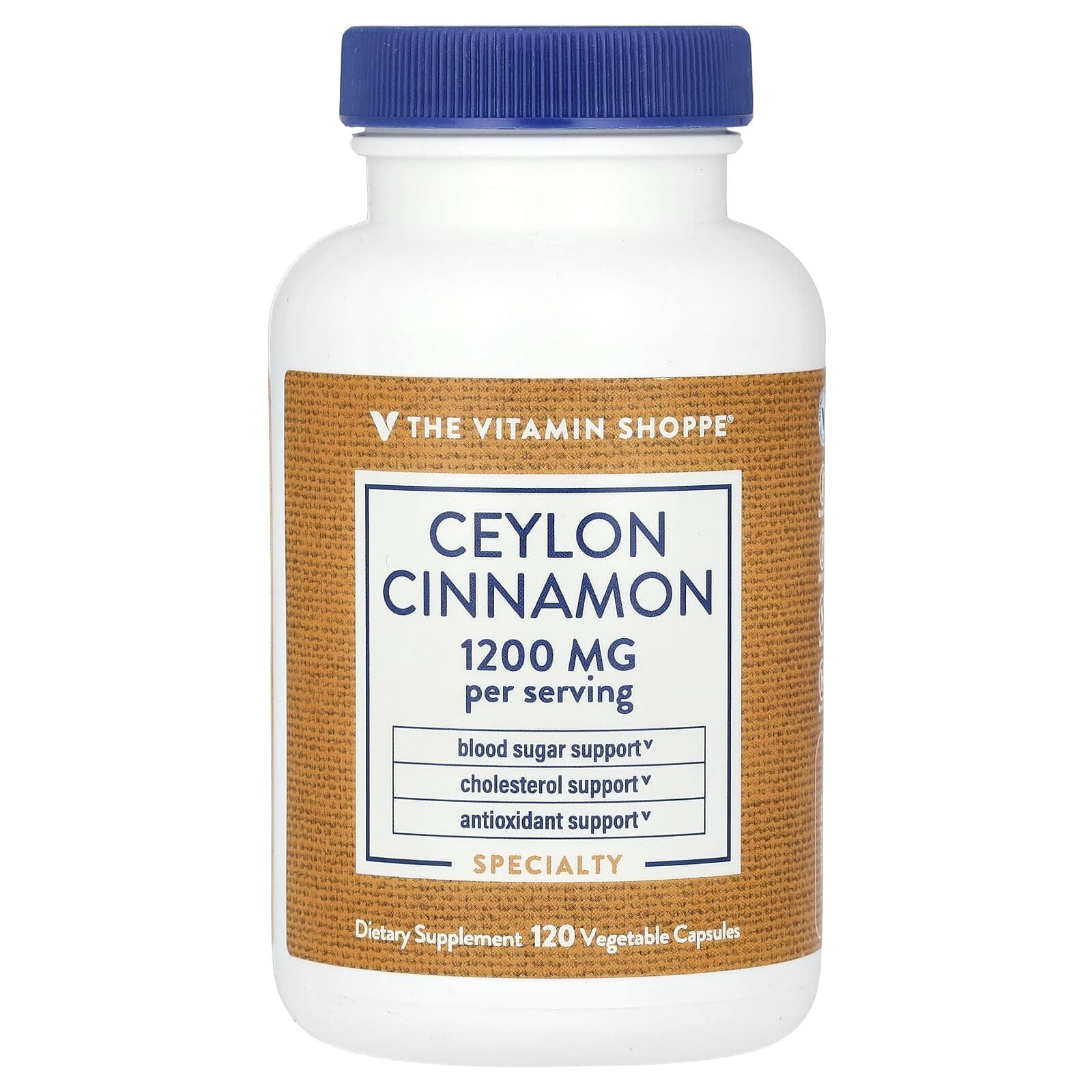 Ceylon Cinnamon, 1,200 mg, 120 Vegetable Capsules (600 mg per Capsule)