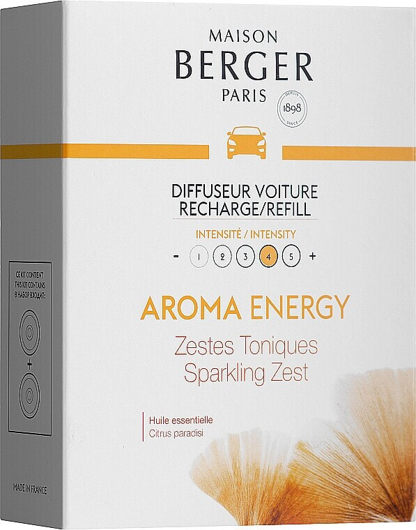 Maison Berger Aroma Energy - Auto-Lufterfrischer (Refill)