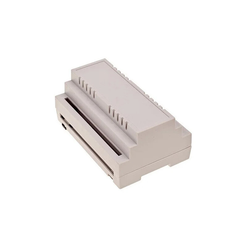 Modular case Kradex Z104J 139x89x63mm for mounting on DIN rail light-colored