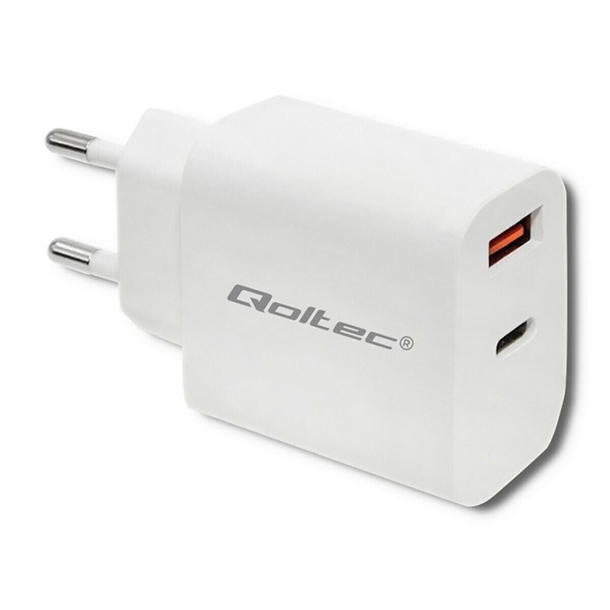 Wall Charger Qoltec 51714 White 18 W