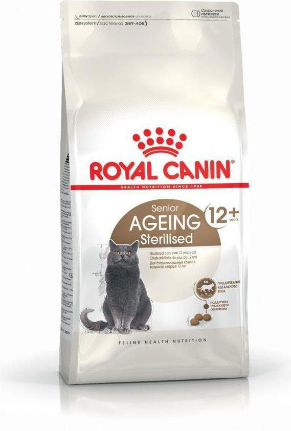 Сухой корм для кошек  Royal Canin, для стерилизованных старше 12 лет