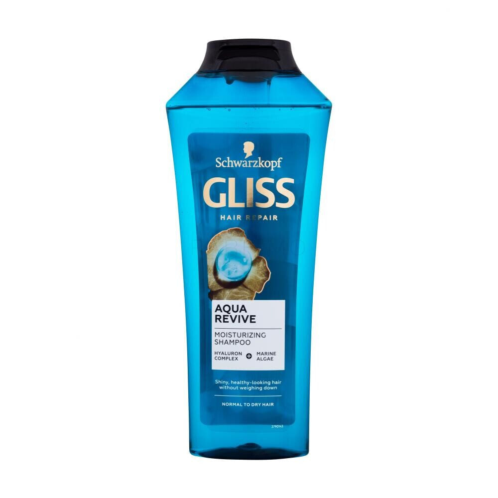 Schwarzkopf Gliss Aqua Revive Moisturizing Shampoo 400 ml shampoo für Frauen