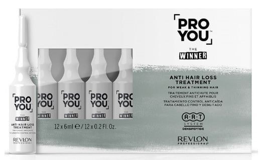 Revlon Proyou The Winner Anti Hair Loss Treatment  Укрепляющее средство против выпадения волос 12 х 6 мл