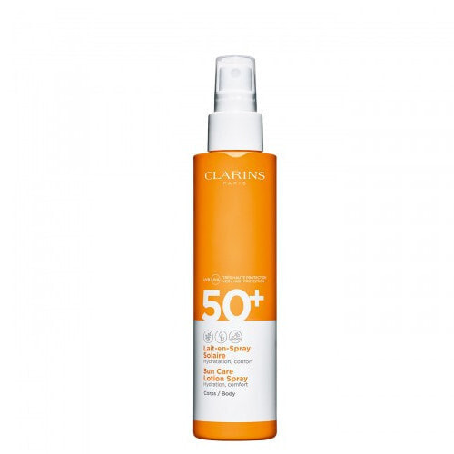 Clarins Sun Care Lotion Spray SPF 50+  Солнцезащитное молочко-спрей для тела 150 мл