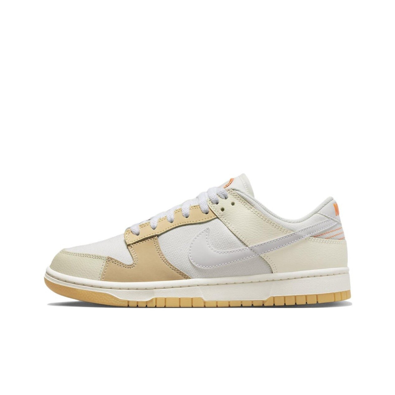 Nike Dunk Low 防滑减震耐磨 低帮 板鞋 男女同款 黄白色 / Кроссовки Nike Dunk Low FJ5475-100