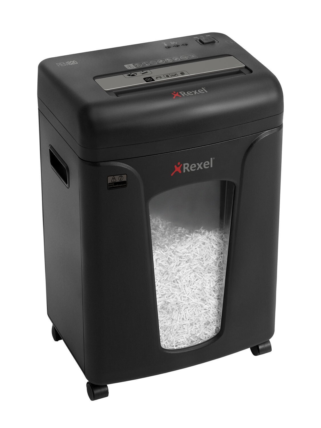 Rexel REM820 измельчитель бумаги Микро-поперечная резка 22,5 cm 58 dB Черный 2104010EU