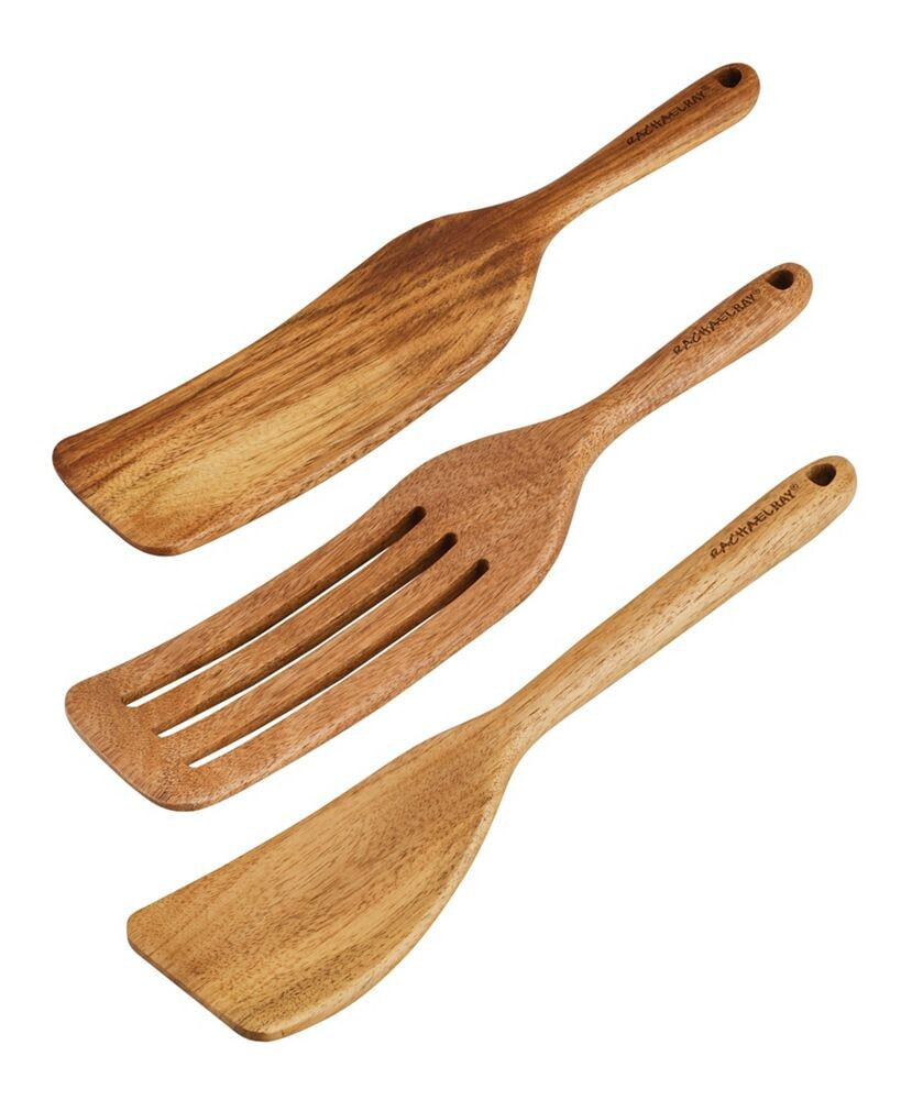 Rachael Ray tools and Gadgets Wooden Kitchen Utensils, Set of 3