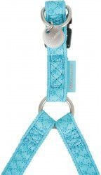 Zolux Adjustable Mac Leather 15mm Harness - Turquoise