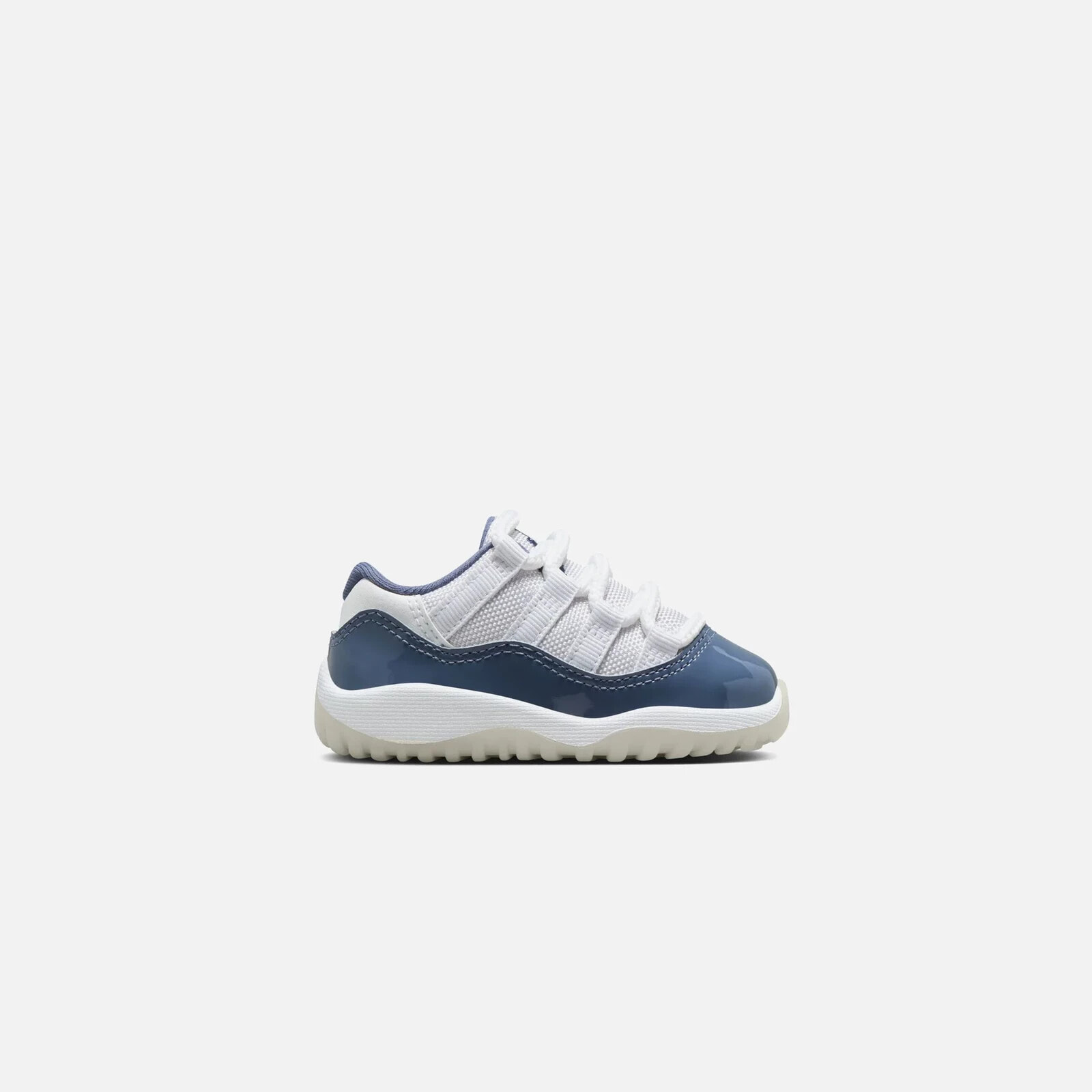 Jordan TD Air Jordan 11 Low - White / Midnight Navy / Diffused Blue / Football Grey