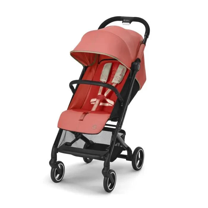 Kompakter Autowagen Beezy Hibiscus Red Cybex - Von Geburt an 4 Jahre alt - rot