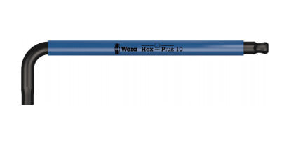 Wera 950 SPKL HF, Г-образный шестигранный ключ, Метрический, 1 шт(ы), 10 мм, 22,4 см, 4,2 см