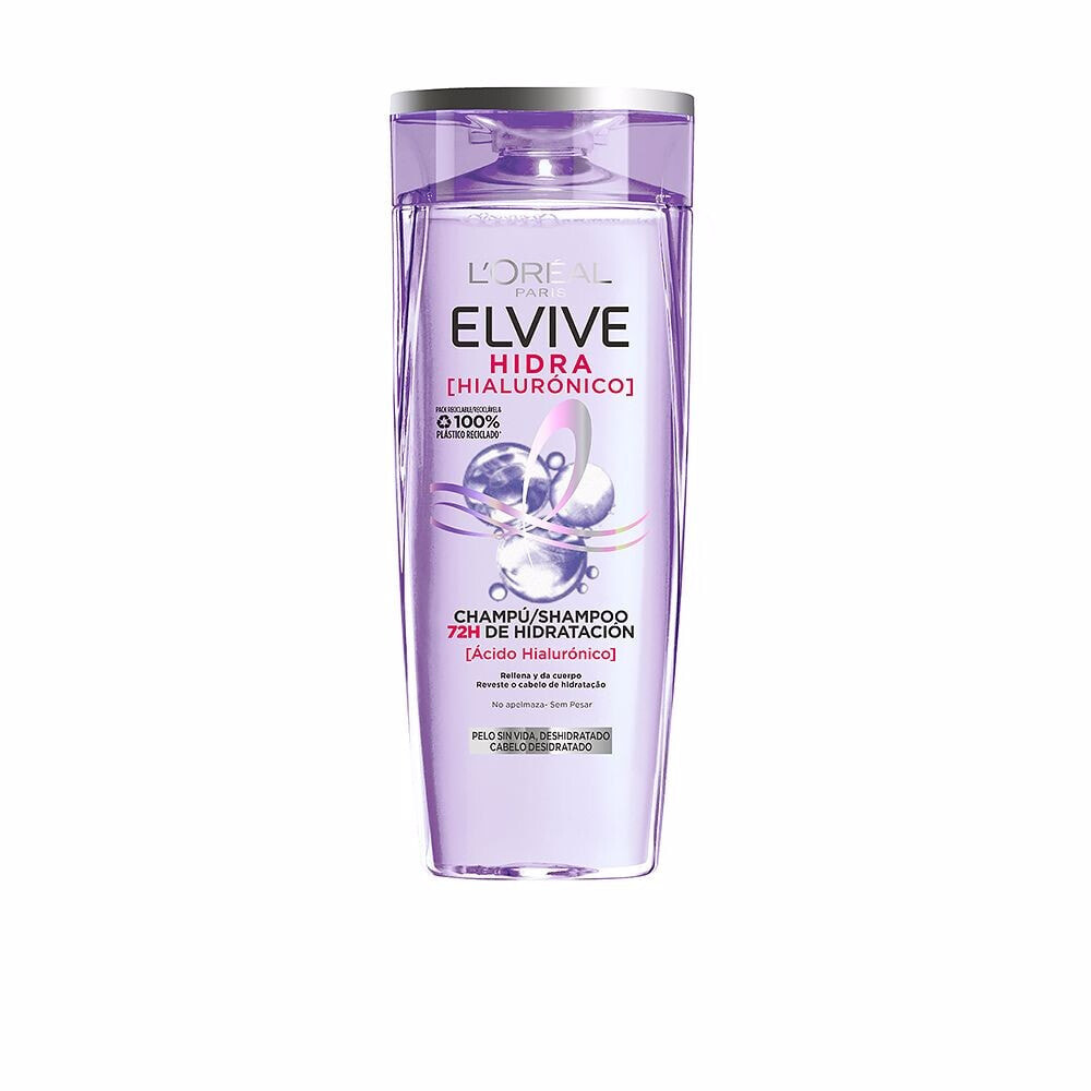 Шампунь для волос L'Oreal Paris ELVIVE HIDRA HIALURÓNICO champú 72h hidratación 370 ml