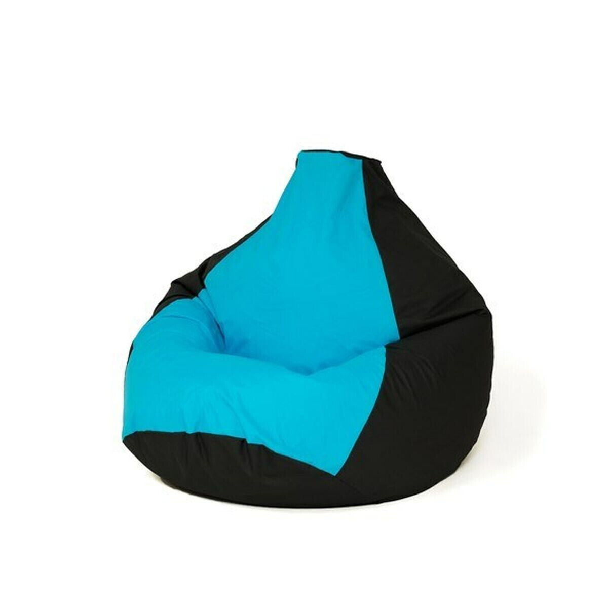 Pouffe GO GIFT Blue Black 105 x 80 cm Pear