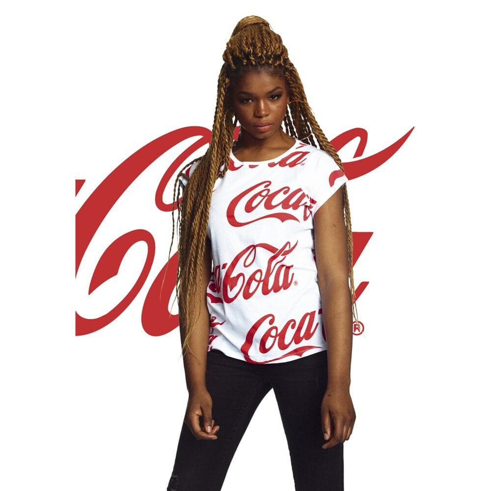 URBAN CLASSICS Coca Cola short sleeve T-shirt