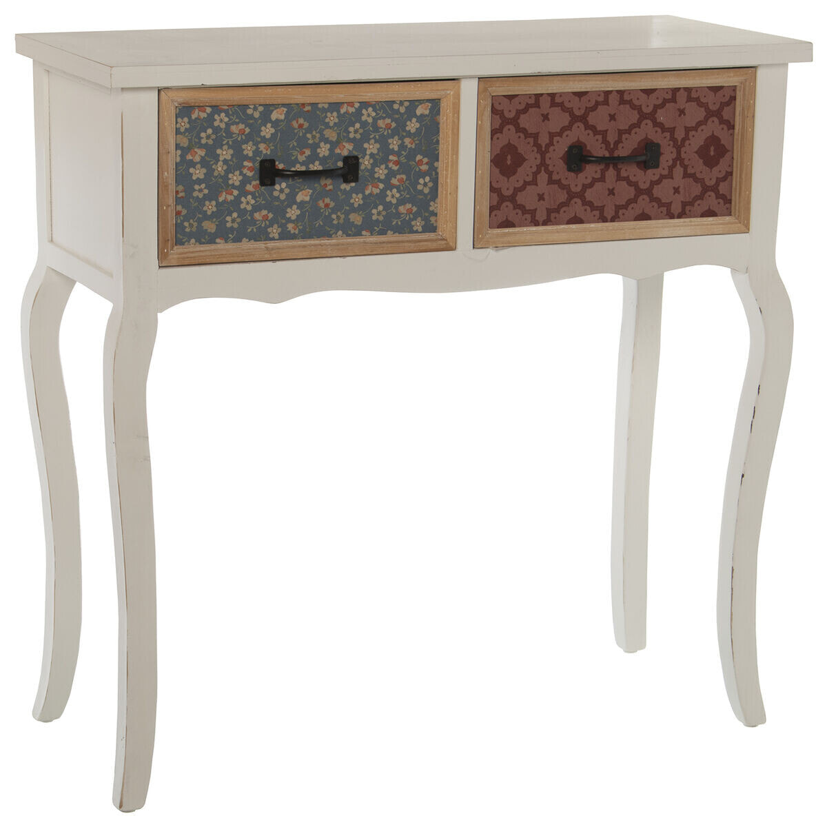 Console Alexandra House Living White Wood 84 x 83 x 36 cm