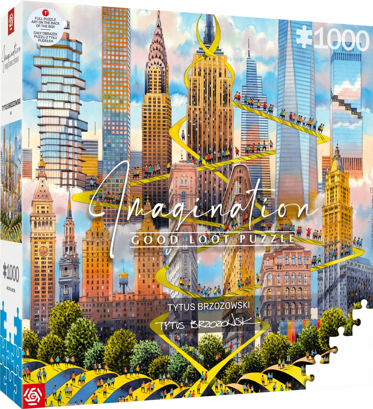 Good Loot Good Loot Puzzle: Imagination - Tytus Brzozowski - Nowy Jork / New York (1000 elementów)