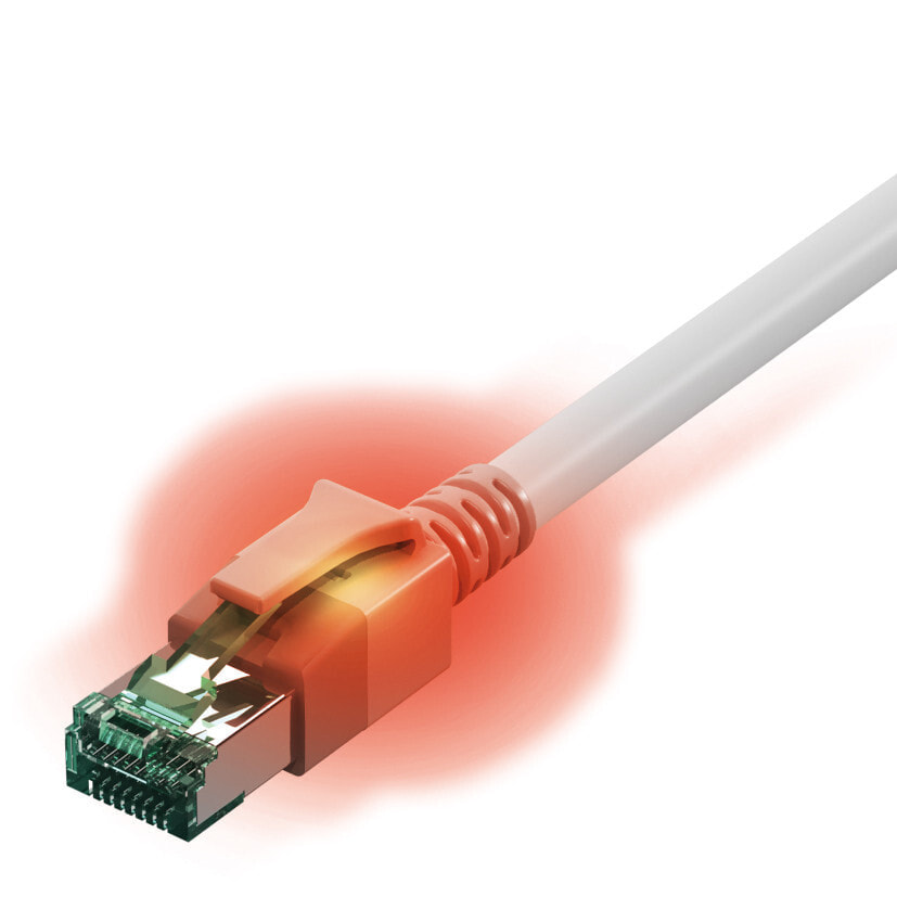 EasyLan S / FTP Kabel Kat.6A 0.5m weiss - Кабель - SFTP