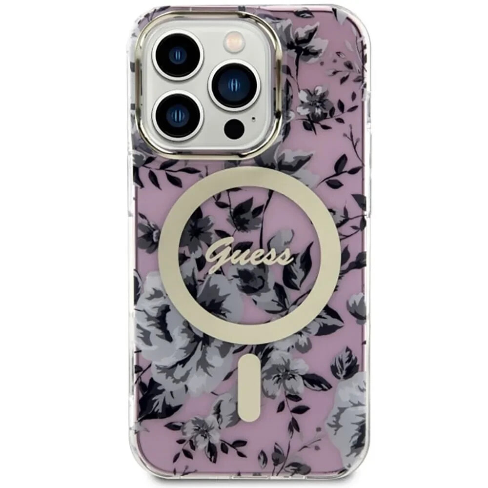 GUESS Guhmp14XhcfwSP iPhone 14 Pro Max 6.7 Flower phone case