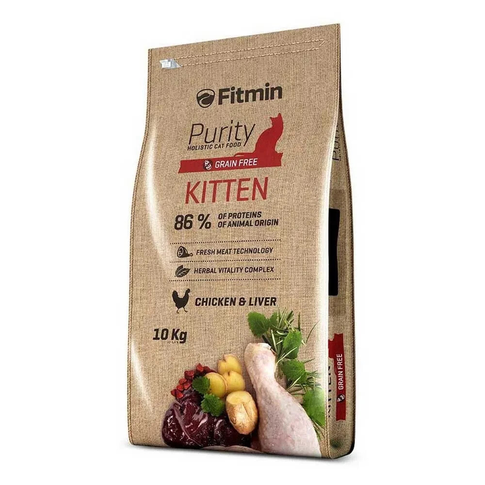 FITMIN Purity Kitten cat chicken liver food 1.5kg