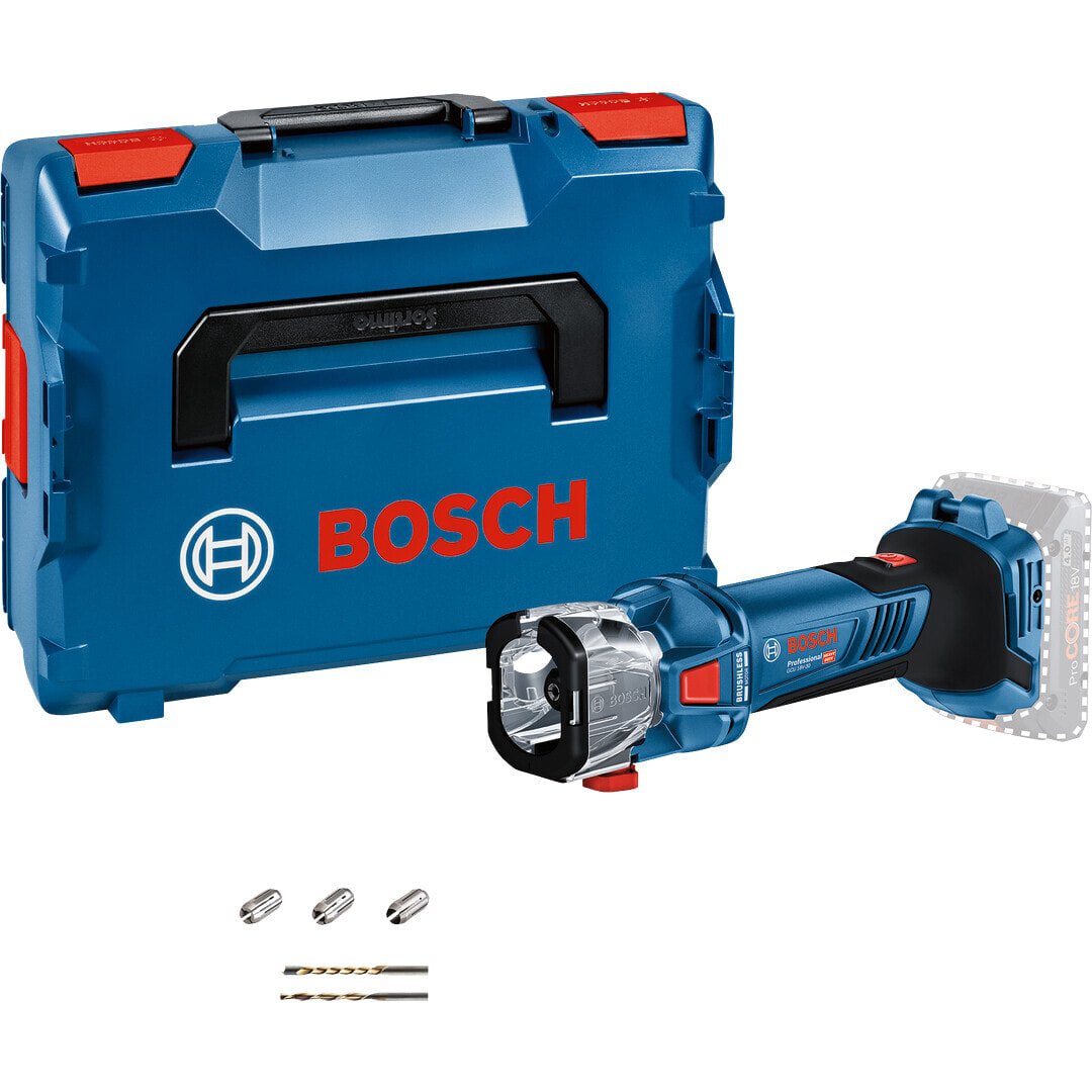 Bosch Akku-Rotationswerkzeug GCU 18V-30 ohne Akku und Ladegerät in L-BOXX 136