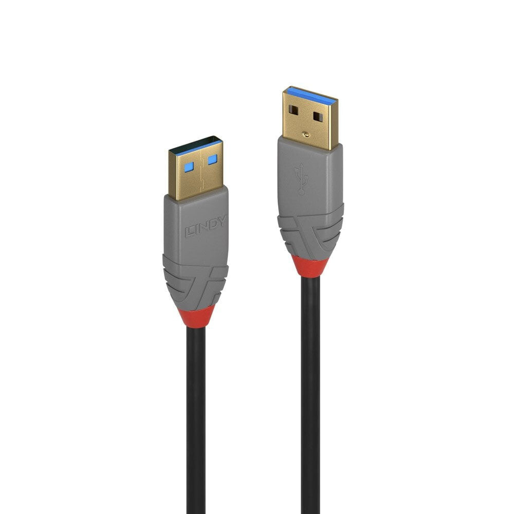 Lindy 36750 USB кабель 0,5 m 3.2 Gen 1 (3.1 Gen 1) USB A Черный