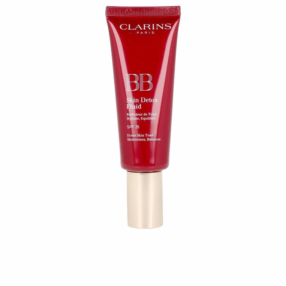 Clarins BB Skin Detox Fluid Spf20 Увлажняющий тонирующий ВВ крем 01-light 45 мл