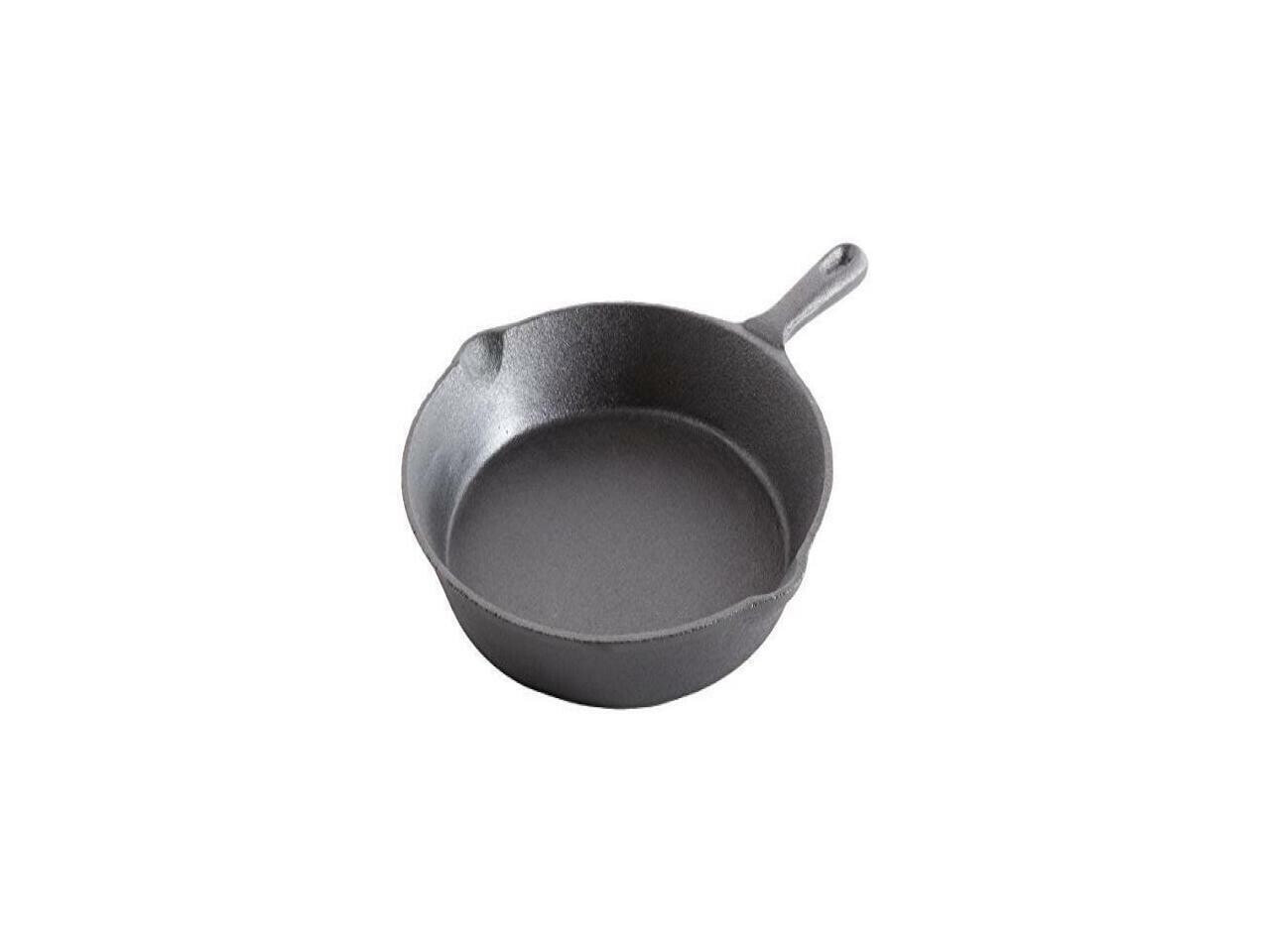 Gibson Home General Store Addlestone 10in Cast Iron Fry Pan, Oil Preseasoned