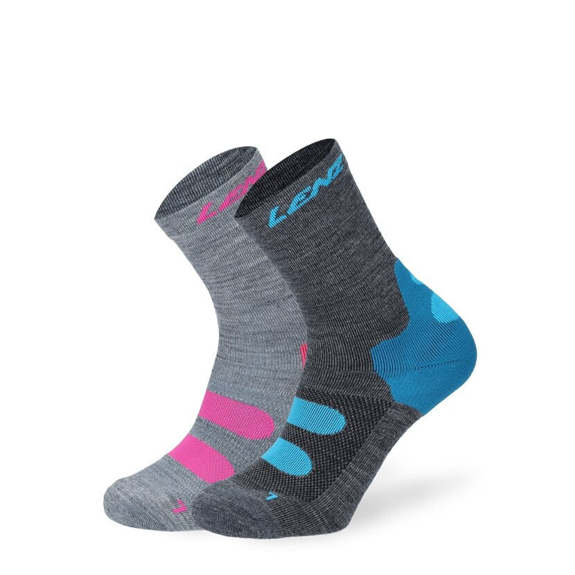 LENZ Outdoor 1.0 Half long socks 2 pairs