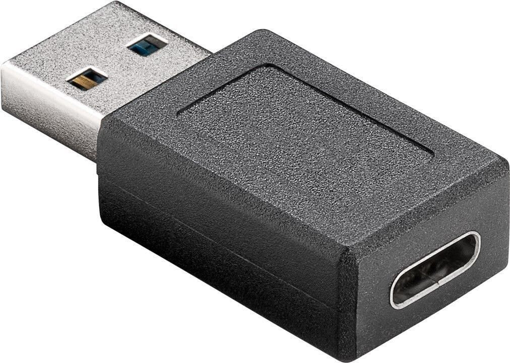 Goobay USB-C - USB 3.0 A, F/M USB C Черный 45400