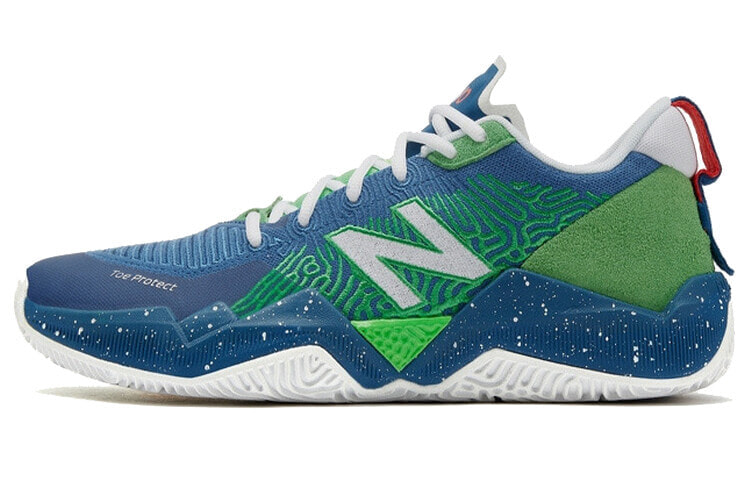 New Balance NB 2WXY 1 Low 减震防滑 低帮 复古篮球鞋 男款 蓝绿 / Кроссовки New Balance NB 2WXY 1 Low BB2WXYLO