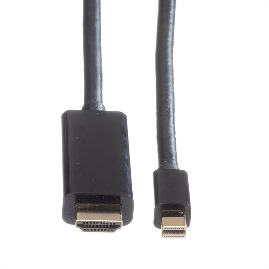 ROLINE 11.04.5797 видео кабель адаптер 3 m Mini DisplayPort Черный