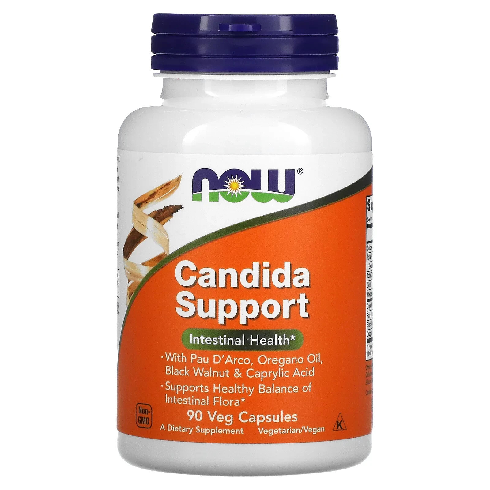 NOW Foods, Candida Support, 180 Veg Capsules