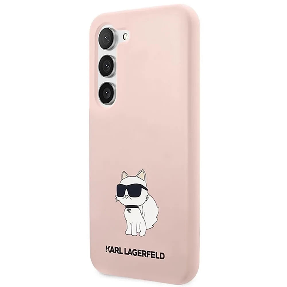 KARL LAGERFELD KLHCS23MSNCHBCP S23+ S916 Silicone Choupette phone case